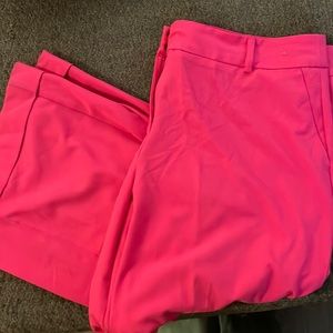 Lane Bryant pink pants size 20